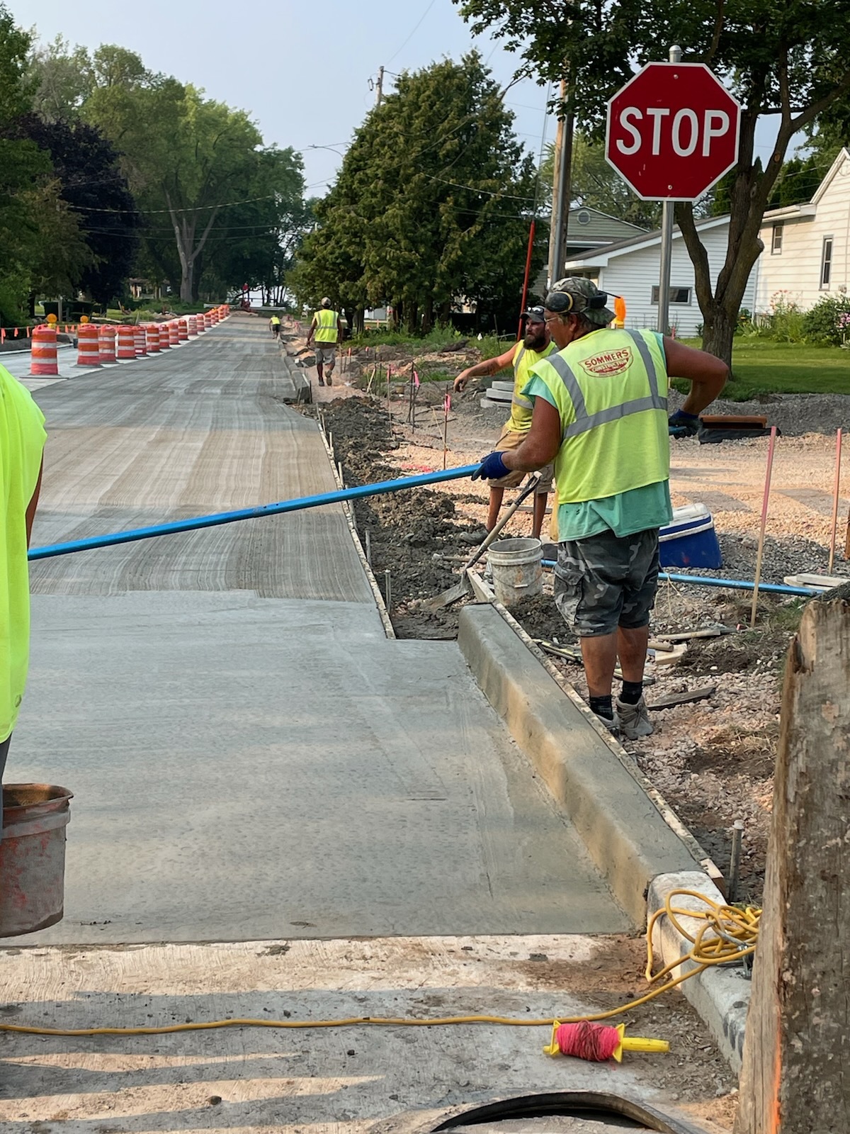 2021 Concrete Street Reconstruction Winneconne